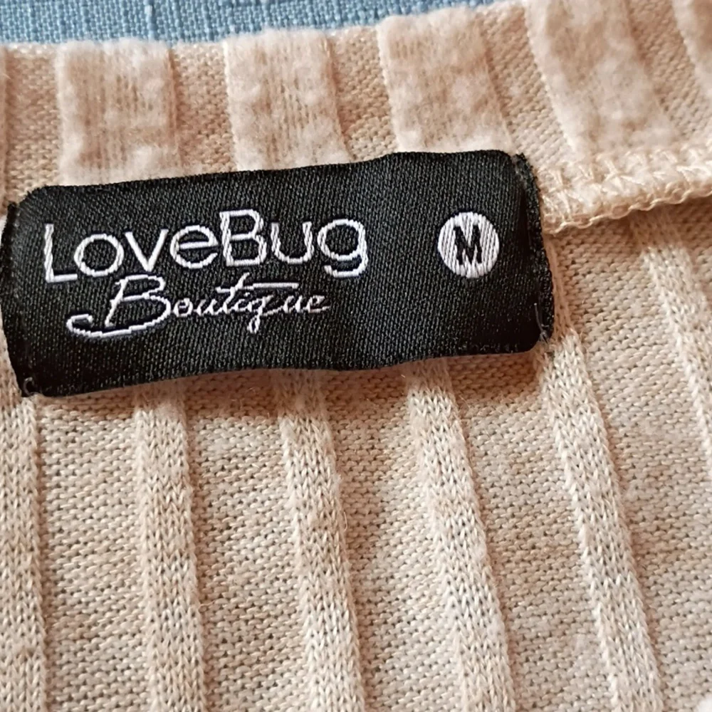 LoveBug Boutique Beige Ribbed Knit - Picture 2 of 11